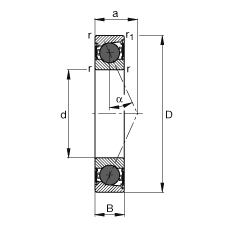 SS HCB71904-E-2RSD-T-P4S, {(dio)(ji)ɌԪb|  = 25㣬մɂȴܷ⣬ǽ|ƹ