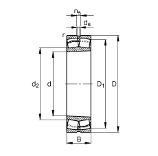 {(dio)ĝLS 22222-E1-K, (j) DIN 635-2 (bio)(zhn)Ҫߴ, FF 1:12