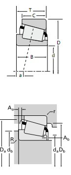 TIMKEN 單列圓錐滾子軸承342-S/332樣本圖紙